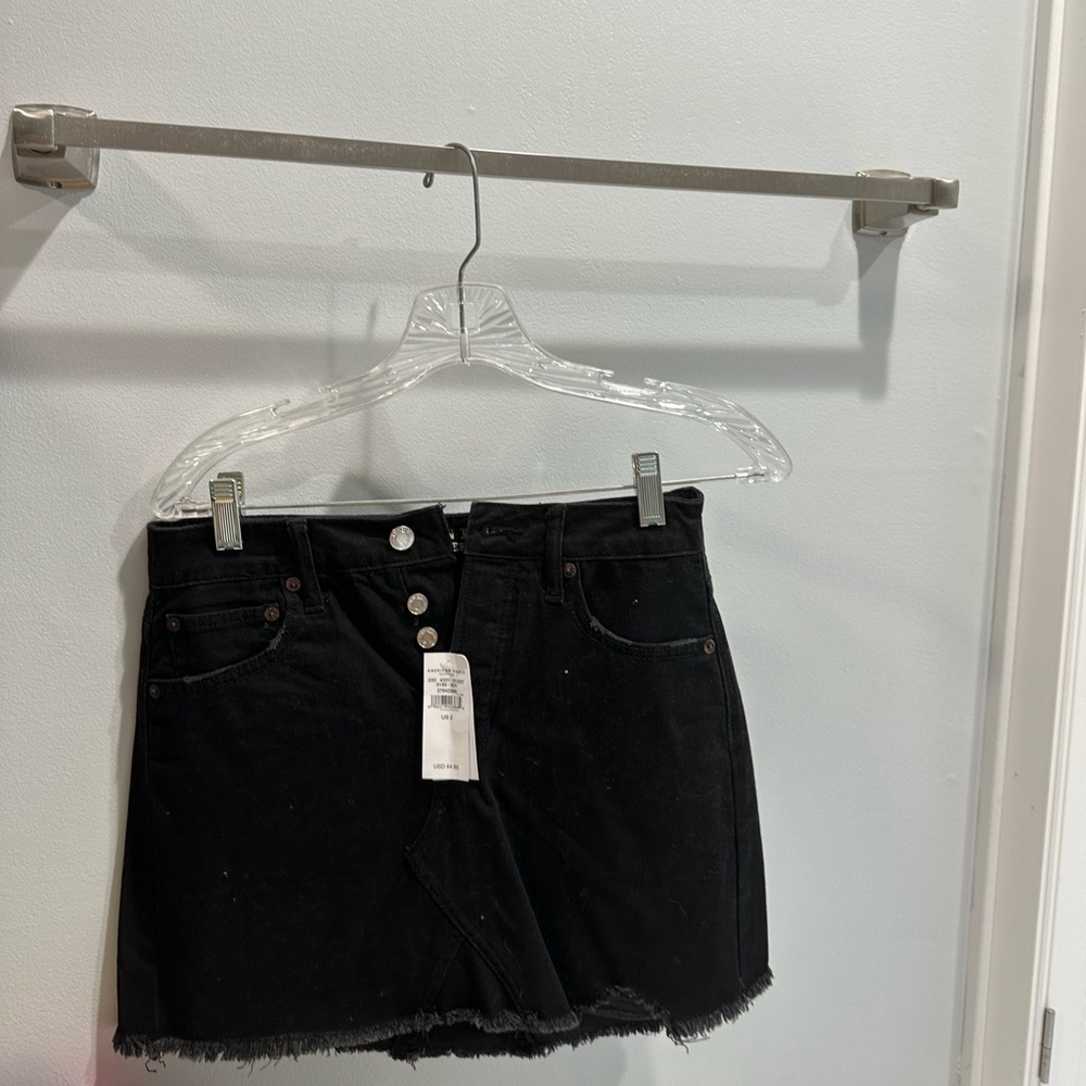 Black Jean Skirt from American Eagle! ☺️